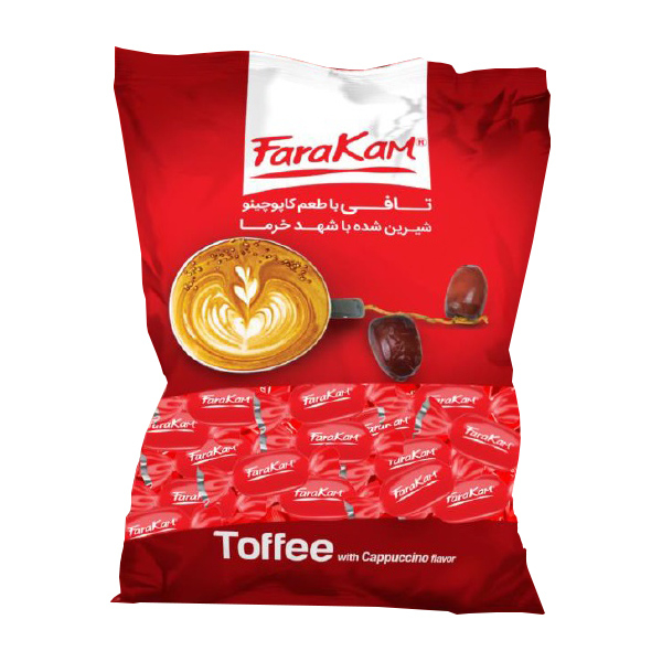 تافی کاپوچینو با شهد خرما فراکام - 1000 گرم