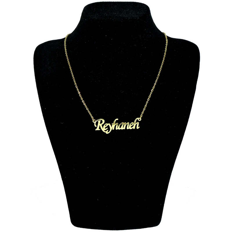 گردنبند زنانه طرح ریحانه کد u173