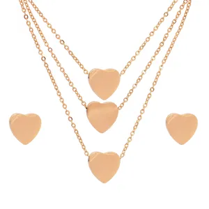 نیم ست زنانه طرح قلب کد NS1220