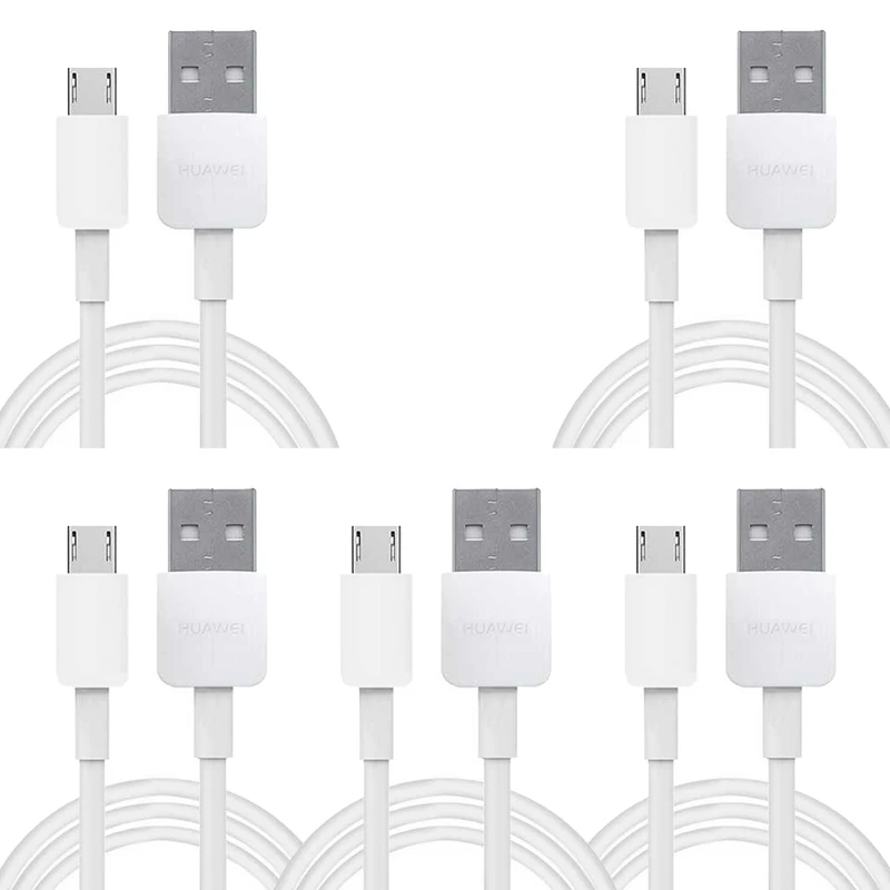 کابل تبدیل USB به microUSB مدل py0857 طول 1 متر بسته 5 عددی