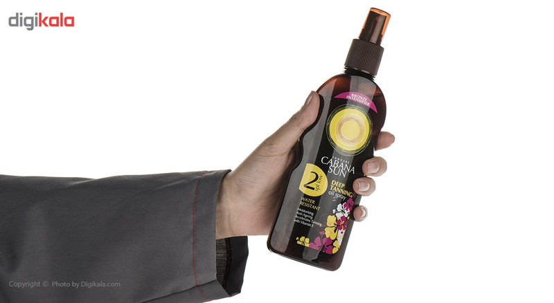 روغن برنز کننده قوی کابانا سان SPF2 حجم 200 میلی لیتر