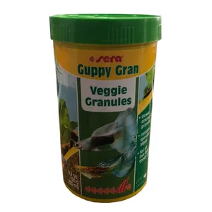 غذای گوپی سرا مدل veggie granules  وزن 120 گرم