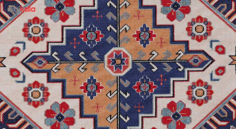 گلیم ماشینی اسپادانا سرمه‌ای کد 5007