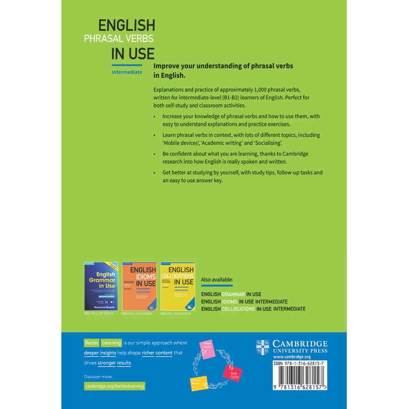قیمت و خرید کتاب ENGLISH PHRASAL VERBS IN USE اثر MICHAEL McCARTHY AND ...