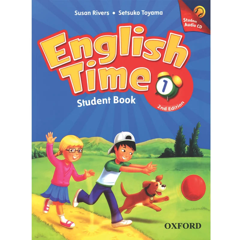 کتابENGLISH TIME 1 اثر SUSAN RIVERS AND SETSUKO TOYAMA انتشارات OXFORD