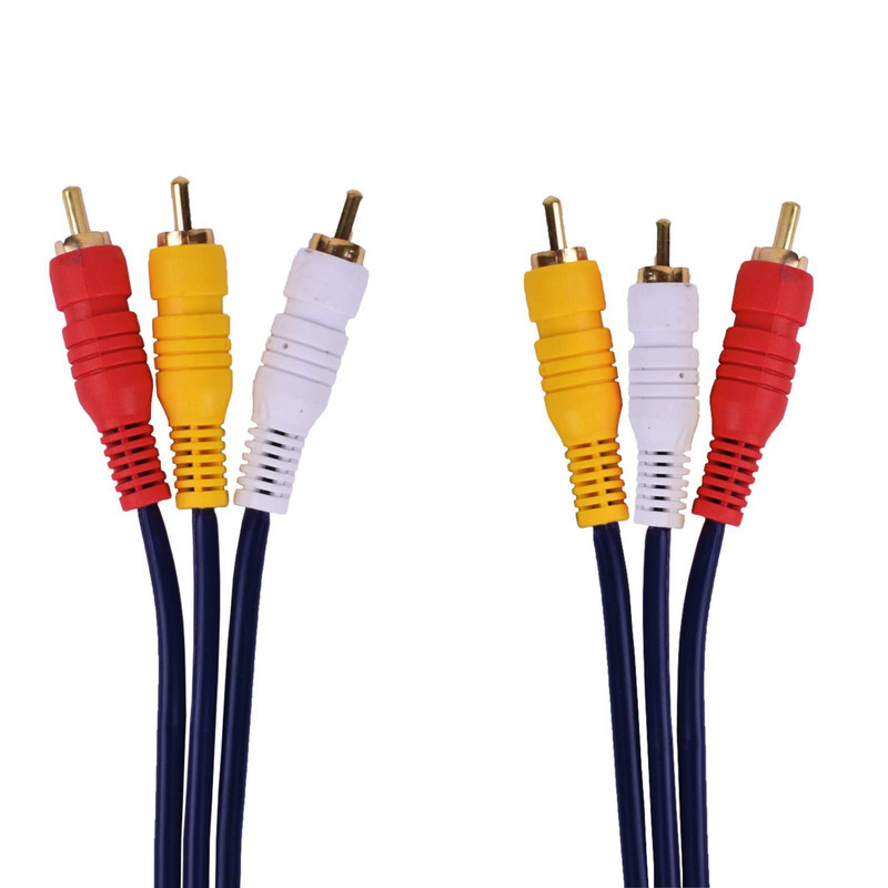 کابل تبدیل 3 به 3 RCA تسکو مدل TC 12 طول 1.5 متر 