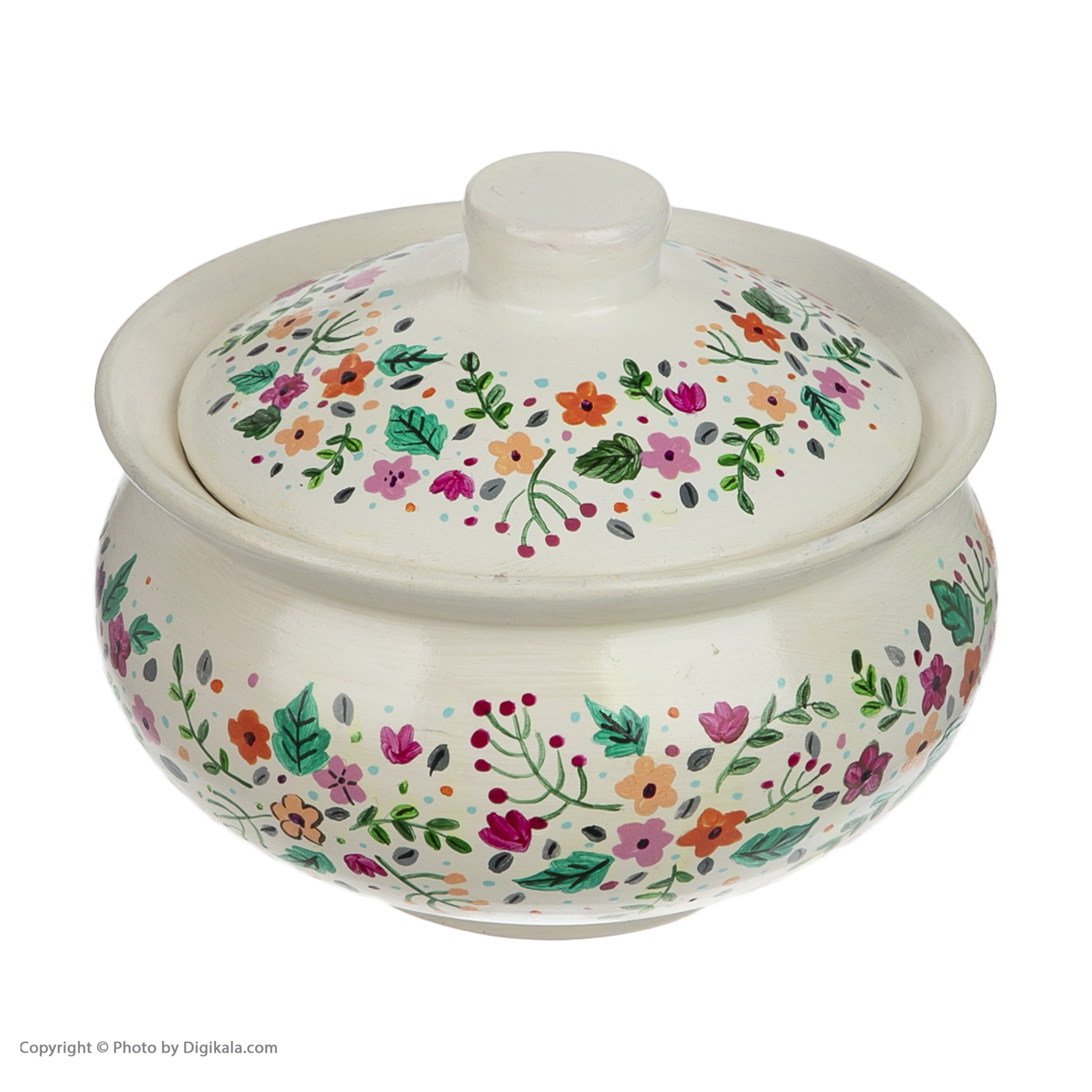 قندان سفالی گالری کارناوال مدل گلریز کد GH-008