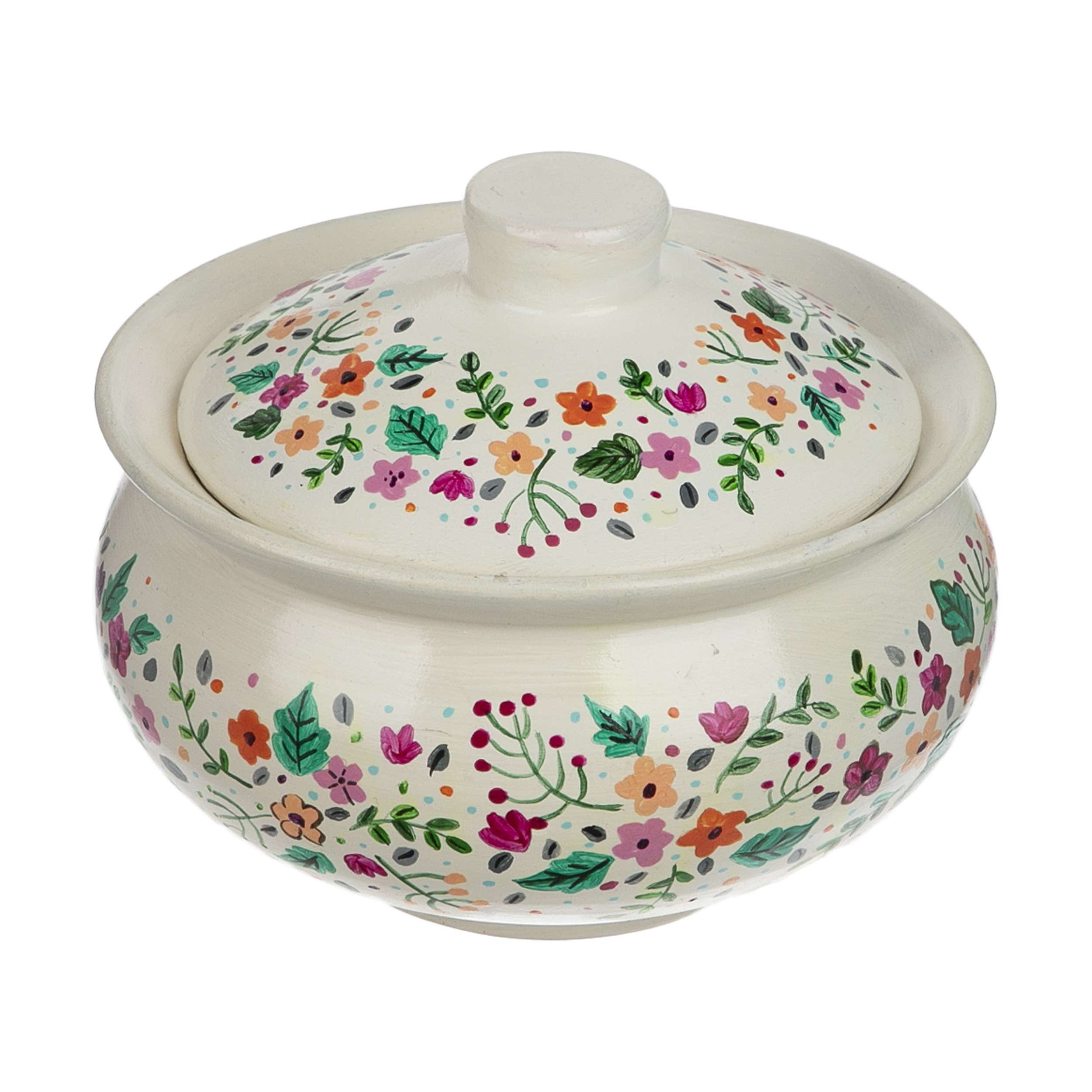 قندان سفالی گالری کارناوال مدل گلریز کد GH-008