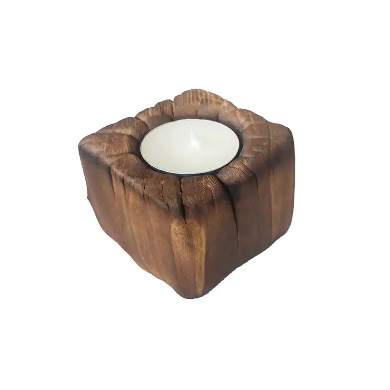 جا شمعی چوبی مدل 112