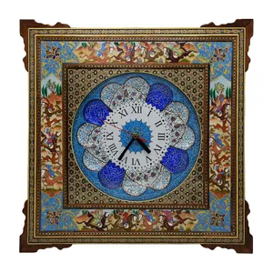 ساعت خاتم کاری طرح شکارگاه کد 467