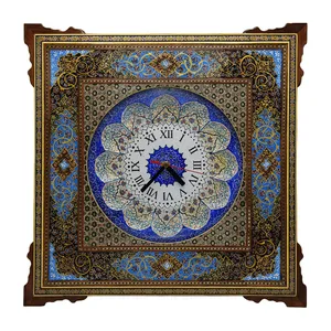 ساعت خاتم کاری طرح اسلیمی کد 467