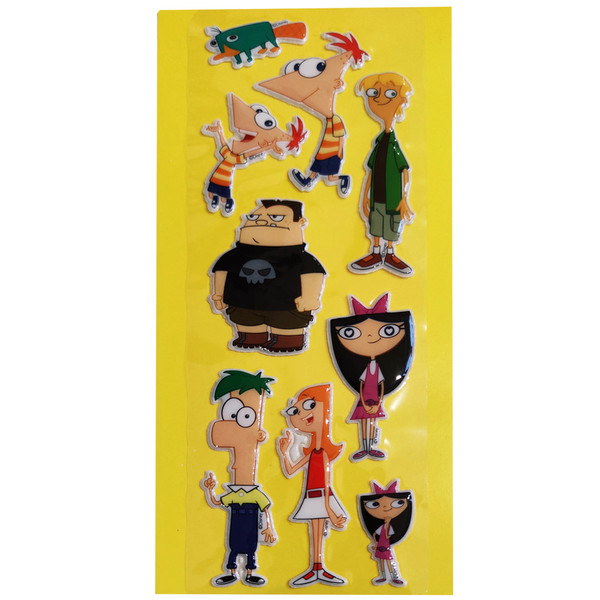 استیکر کودک طرح Phinea & Ferb کد 1