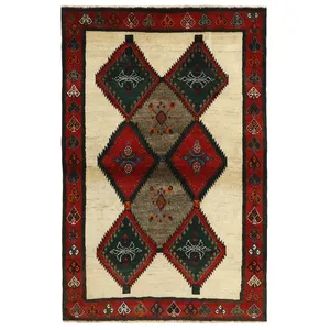 فرش دستبافت دو و نیم متری مدل شیراز ایلیاتی کد T484159