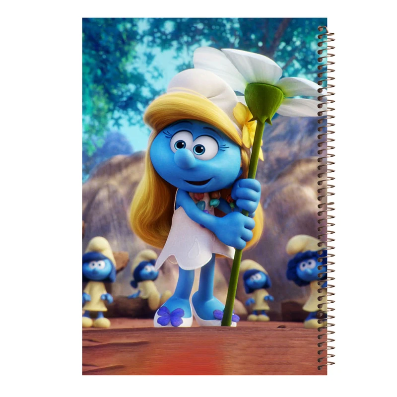 دفتر نقاشی مجنتا طرح اسمورف کد 234