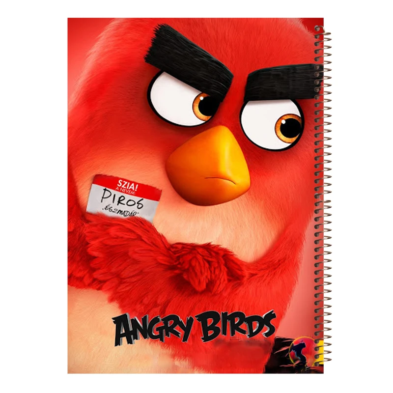 دفتر نقاشی مجنتا طرح انگری بردز کد 239