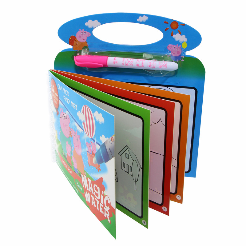 دفتر رنگ آمیزی مدل peppa pig کد bh3-01