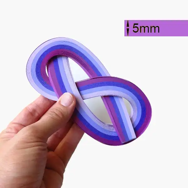 نوار ملیله کاغذی کد 160VT5 بسته 80 عددی