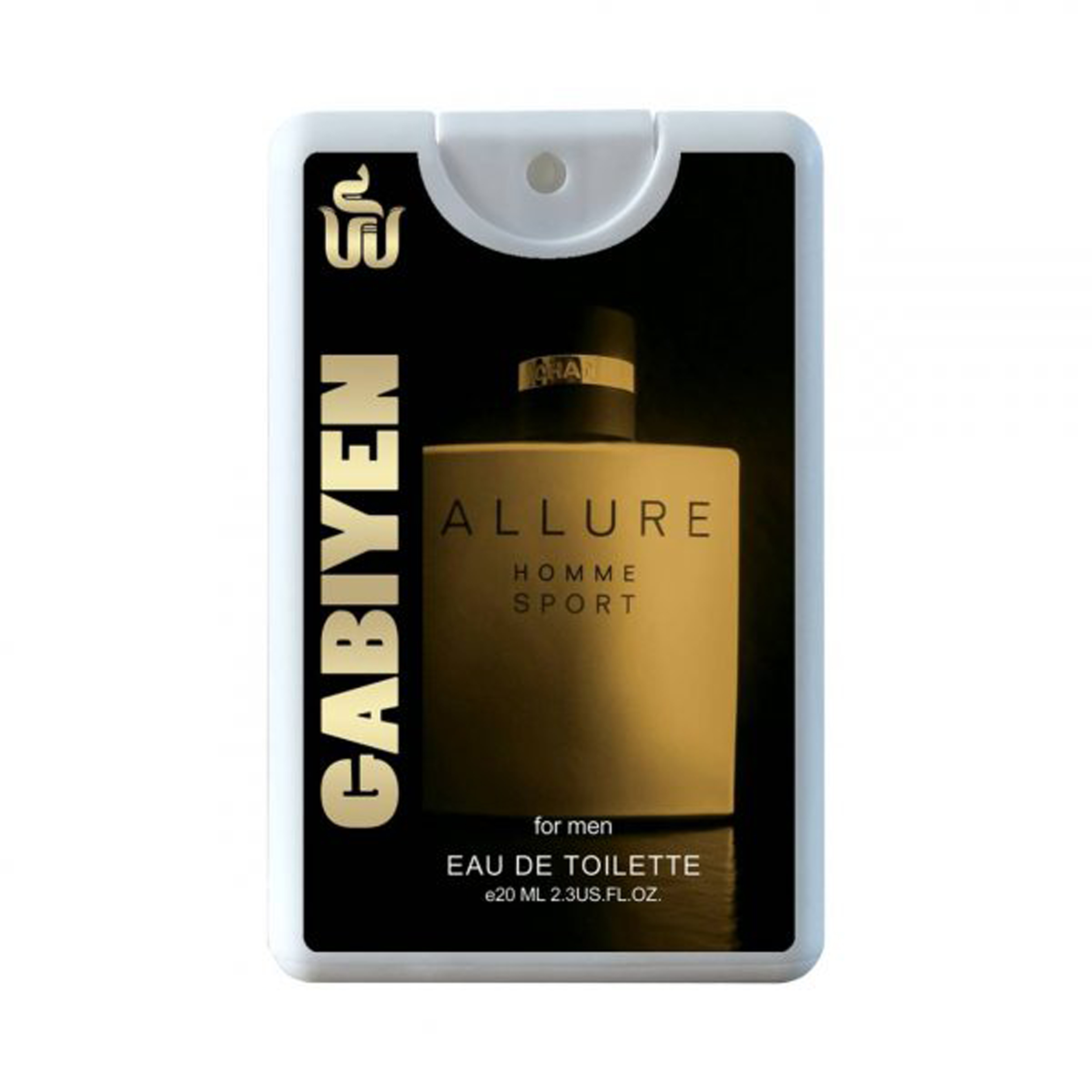 عطر جیبی مردانه گابی ین مدل Allure Homme Sport حجم 20 میلی لیتر
