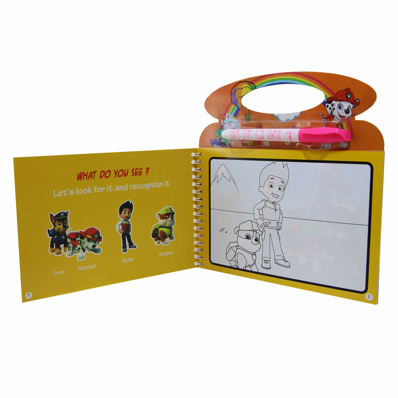 دفتر رنگ آمیزی مدل paw patrol کد bh3-06