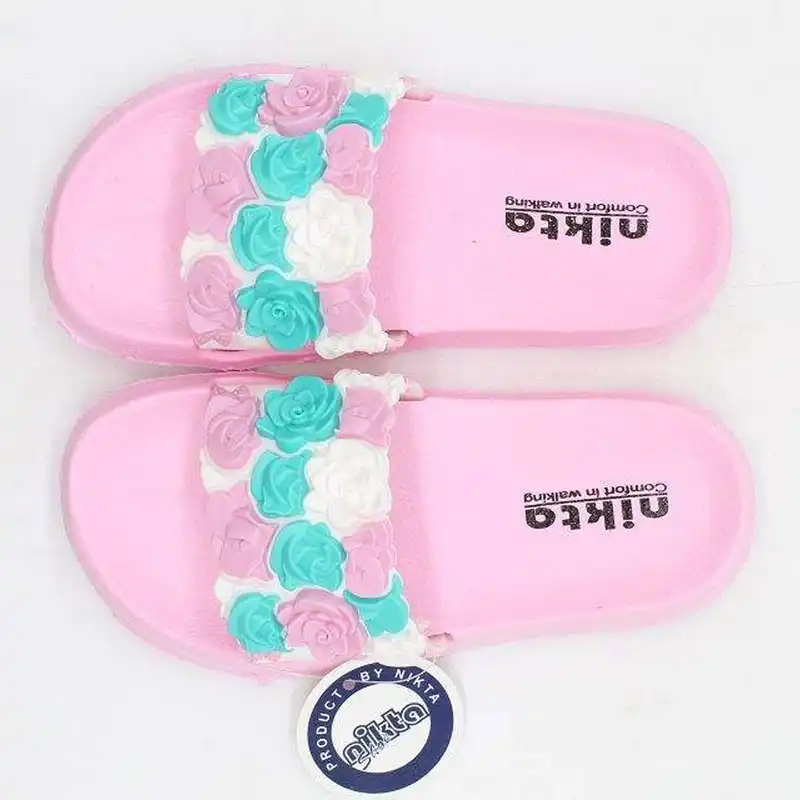 دمپایی زنانه نیکتا مدل L297 کد L1-05 رنگ صورتی