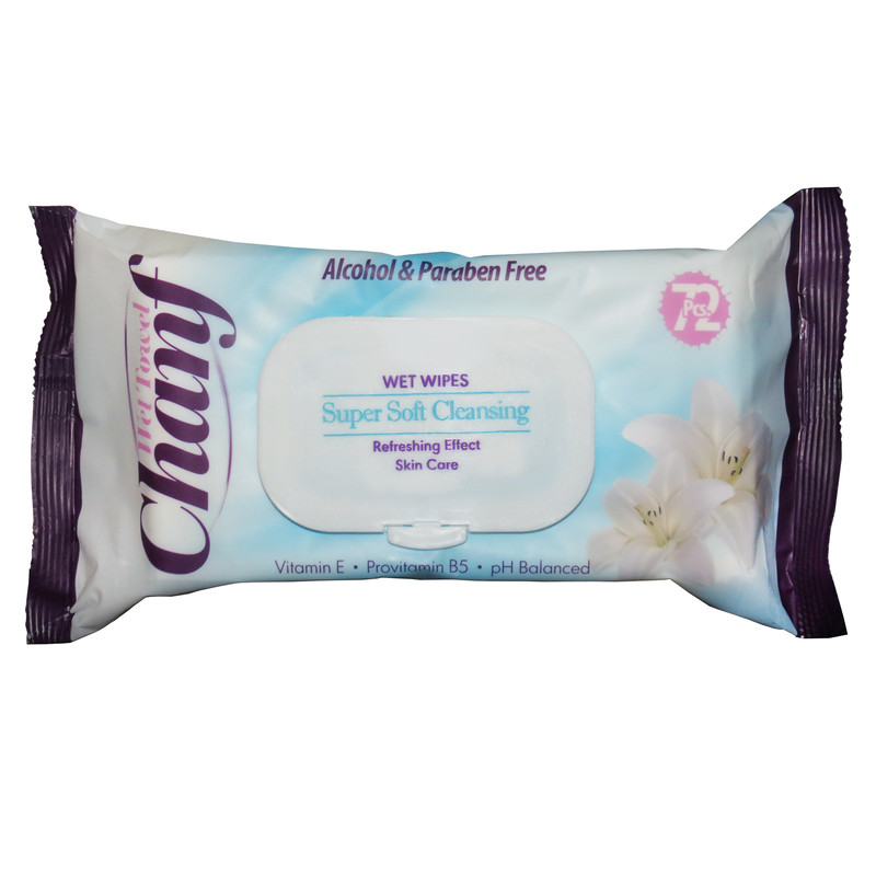 دستمال مرطوب چانف مدل SUPER SOFT-B بسته 72 عددی دستمال مرطوب چانف مدل SUPER SOFT-B بسته 72 عددی