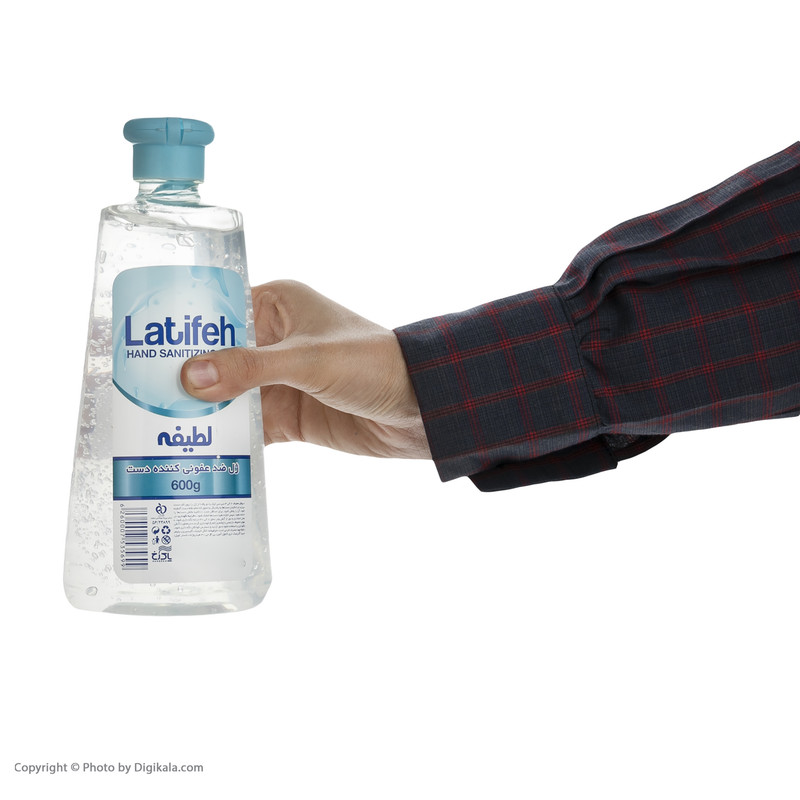 ژل ضد عفونی کننده دست لطیفه مدل 002 حجم 600 گرم