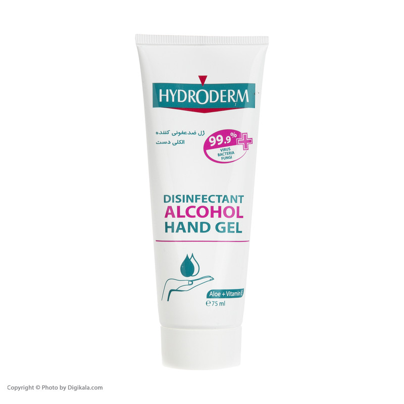ژل ضد عفونی کننده دست هیدرودرم مدل Aloevera حجم 75 میلی لیتر