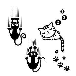 نقد و بررسی استیکر کلید پریز ویان طرح CATS مجموعه 4 عددی توسط خریداران