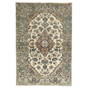 فرش دستبافت یک و نیم متری مدل اردکان کد 474307