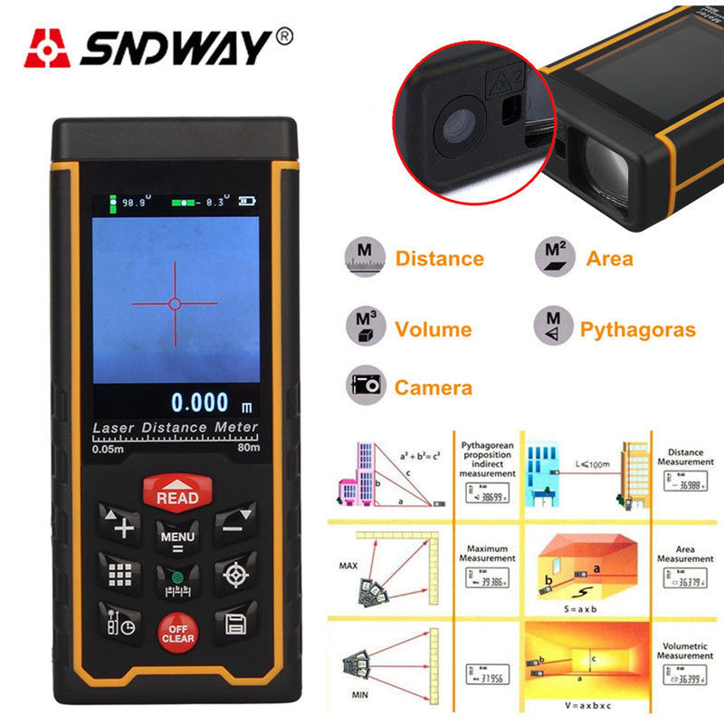 متر لیزری ساندوی مدل SW-S80