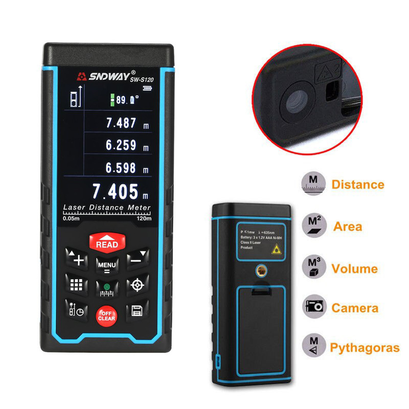 متر لیزری ساندوی مدل SW-S120 متر لیزری ساندوی مدل SW-S120