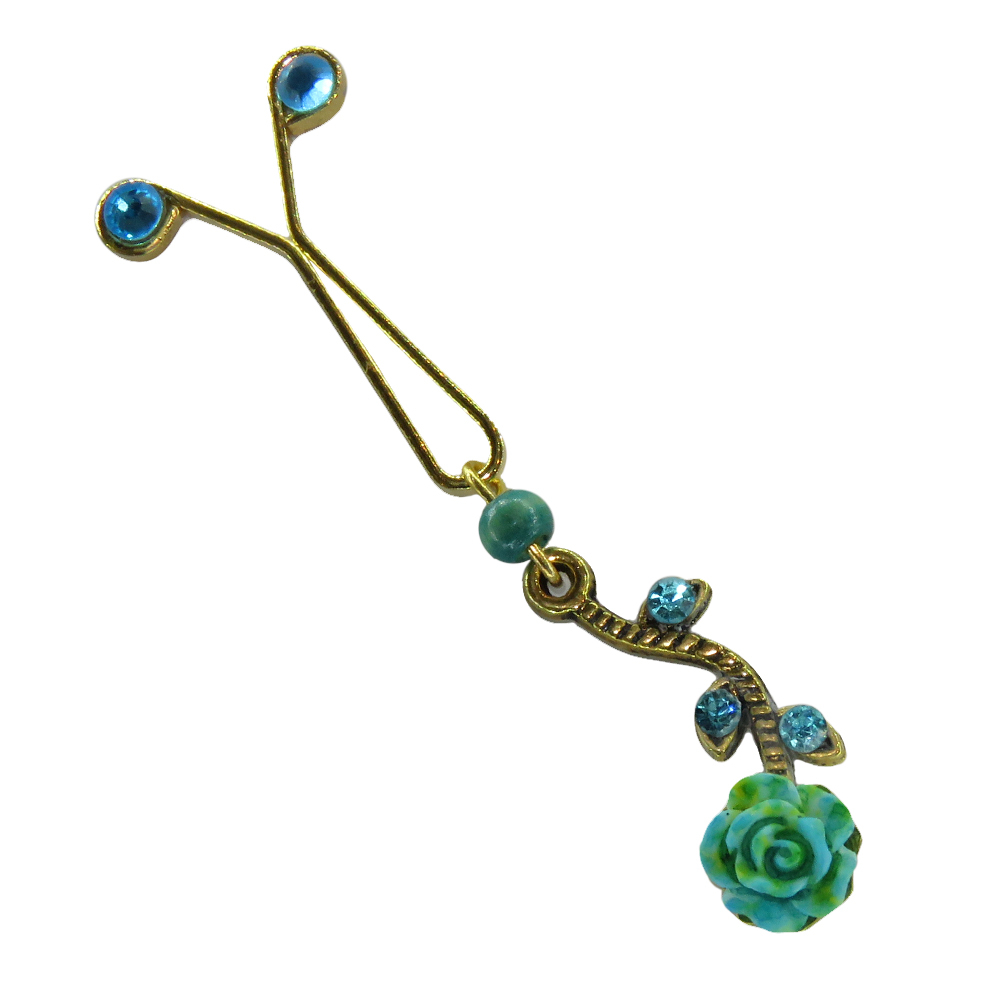 گیره روسری طرح گلبرگ کد Z21