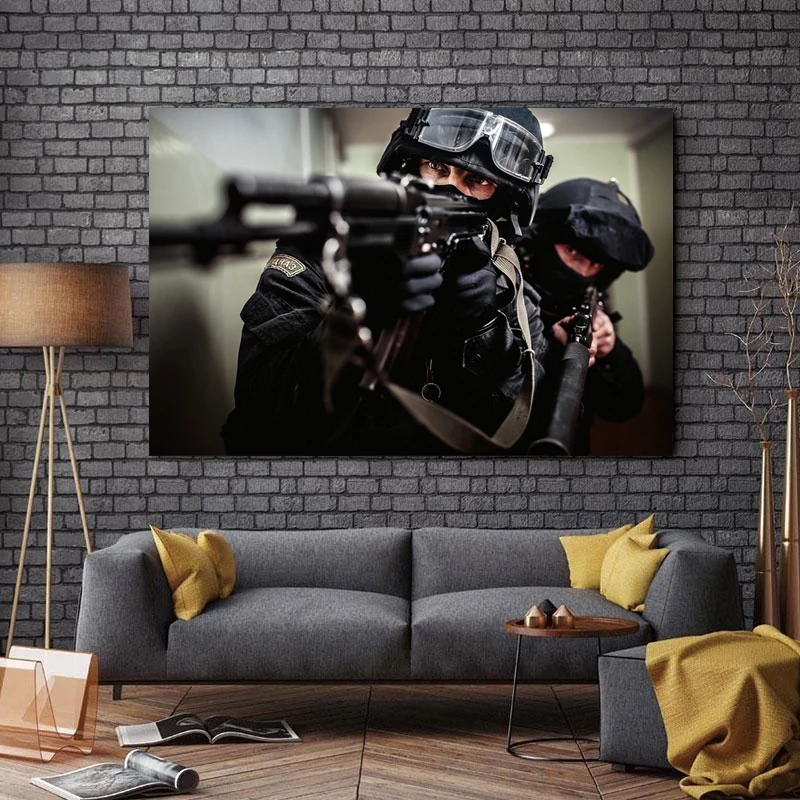 تابلو شاسی طرح نظامی مدل یگان ویژه کد 486