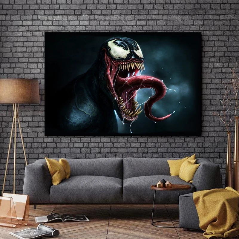 تابلو شاسی طرح سینما مدل Venom کد 488
