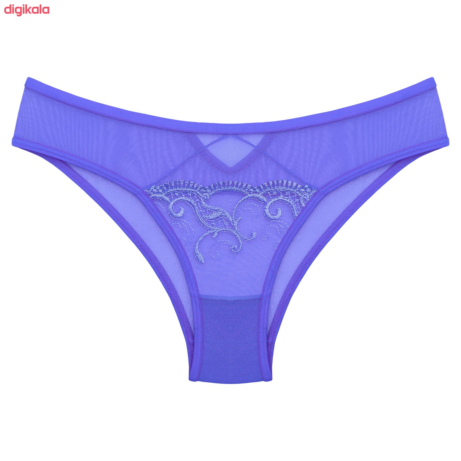 ست شورت و سوتین زنانه انوشه کد 55003 رنگ آبی main 1 12