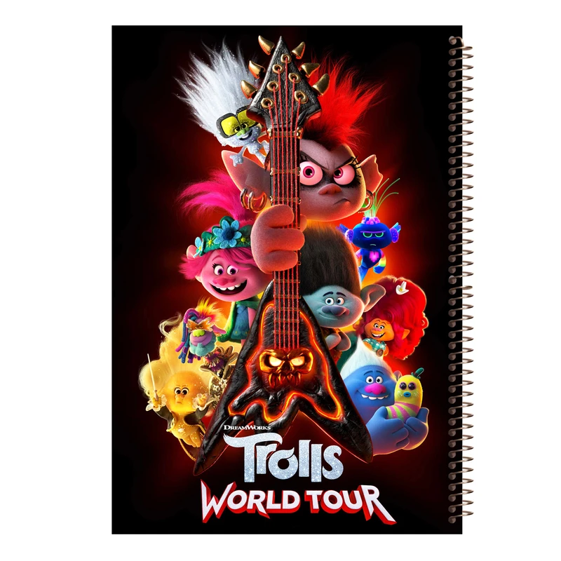 دفتر نقاشی مجنتا طرح ترول کد 252