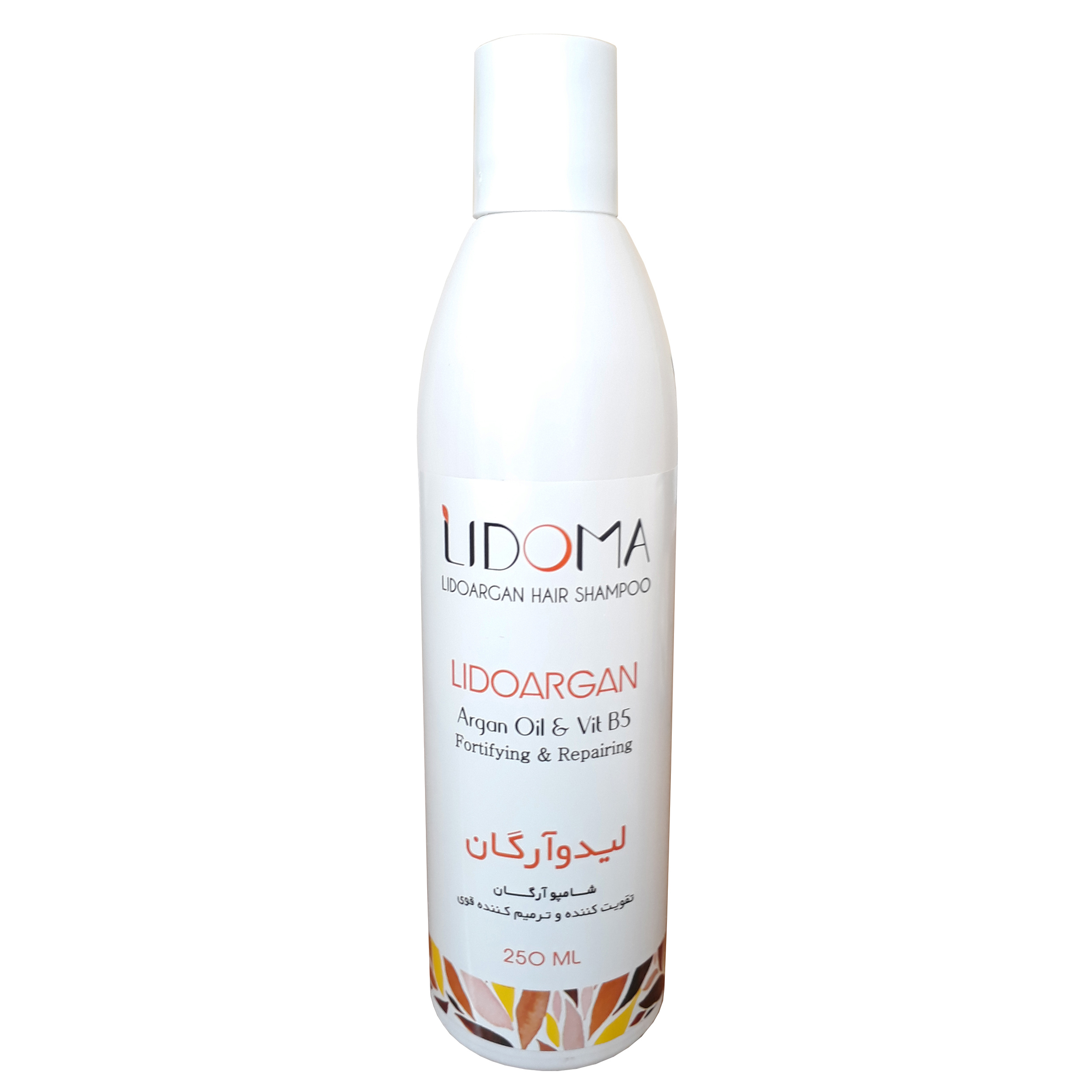 شامپو تقویت کننده مو لیدوما مدل LIDOARGAN حجم 250 میلی لیتر