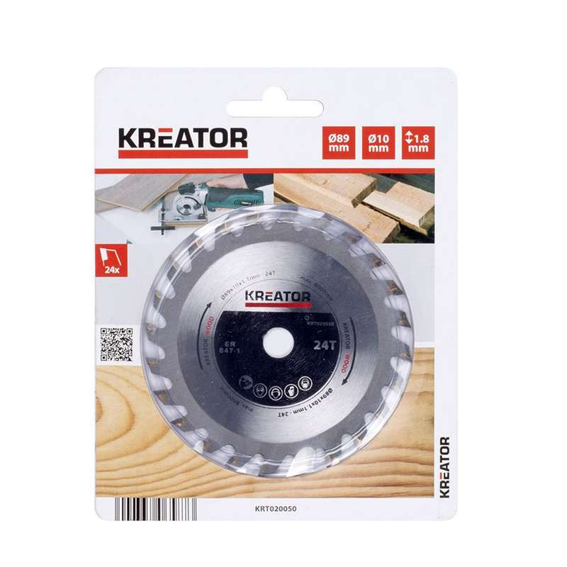 تیغ اره فارسی بر چوب کریتور مدل KRT020050