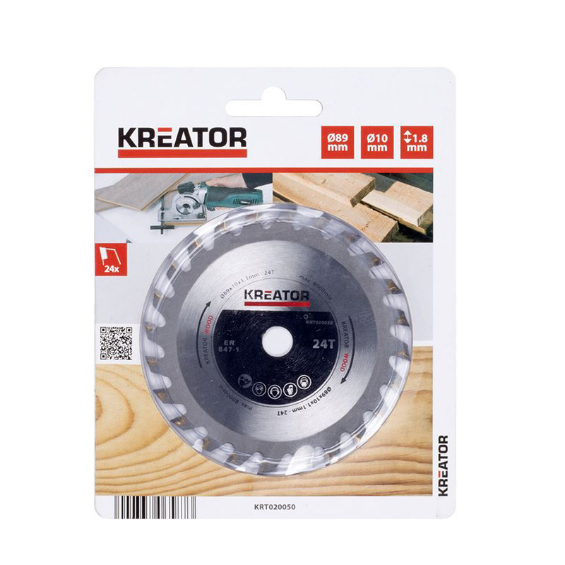 تیغ اره فارسی بر چوب کریتور مدل KRT020050