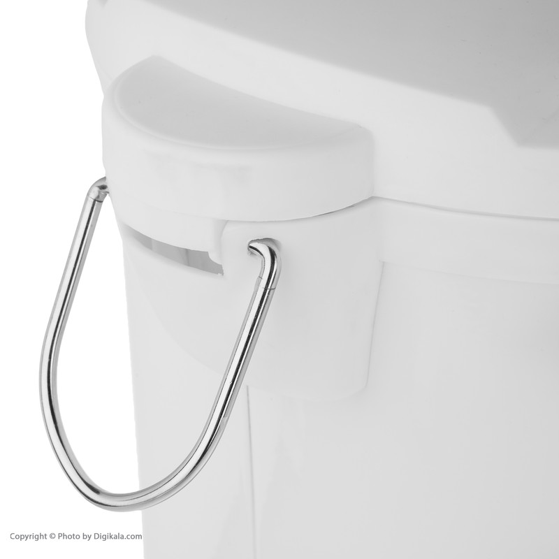 سطل زباله پدالی بهاز کالا کد 16162070 گنجایش 20 لیتر