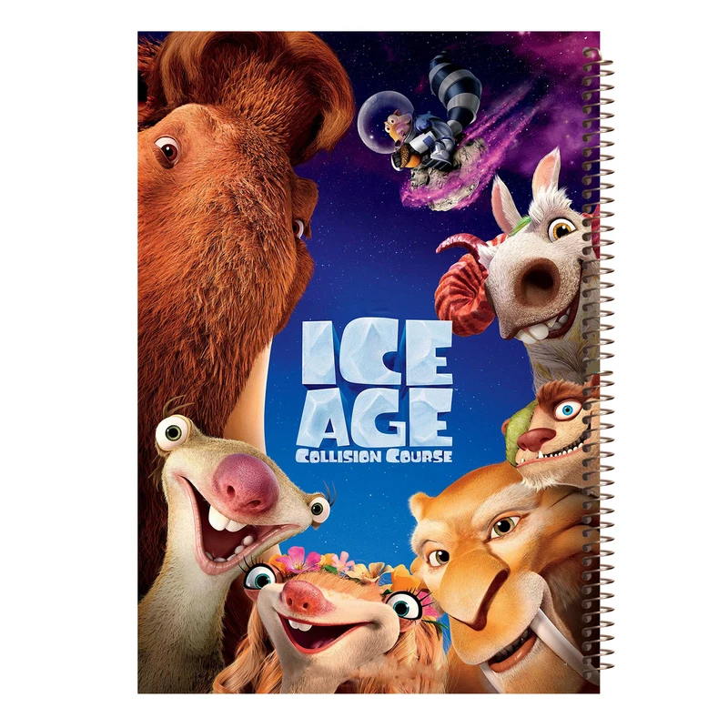 دفتر نقاشی مجنتا طرح عصر یخبندان کد 264