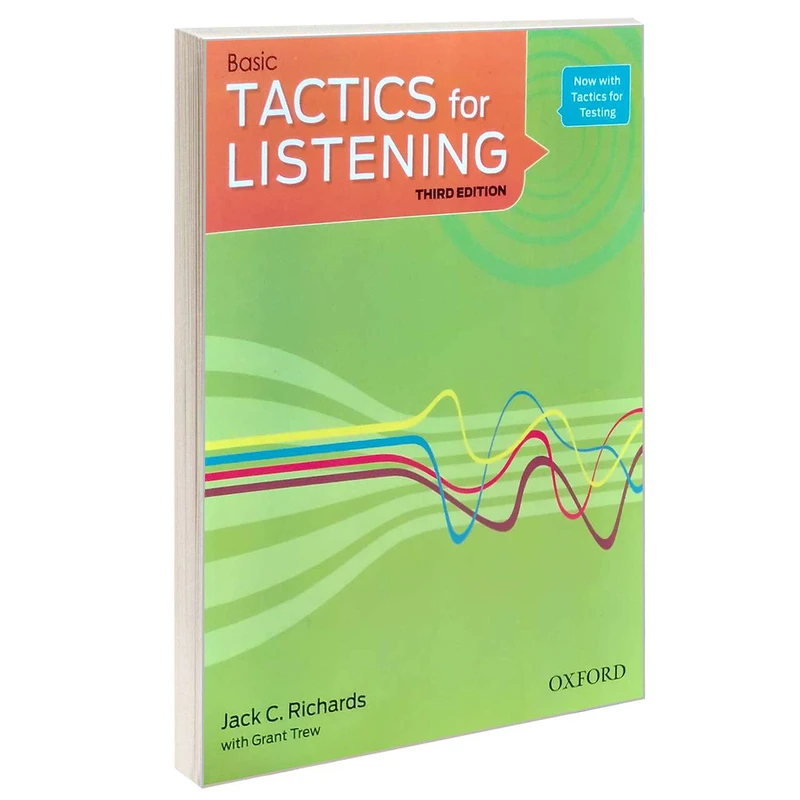 کتاب Basic TACTICS for LISTENING اثر Grant Trew and Jack C. Richards انتشارات Oxford 