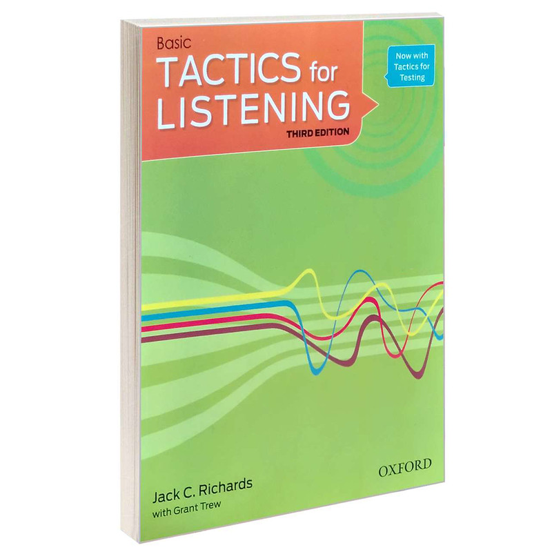 کتاب Basic TACTICS for LISTENING اثر Grant Trew and Jack C. Richards انتشارات Oxford