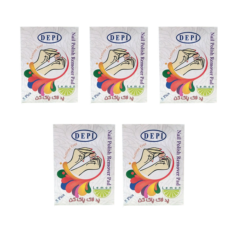 پد لاک پاک کن دپی مدل لیمو مجموعه 5 عددی