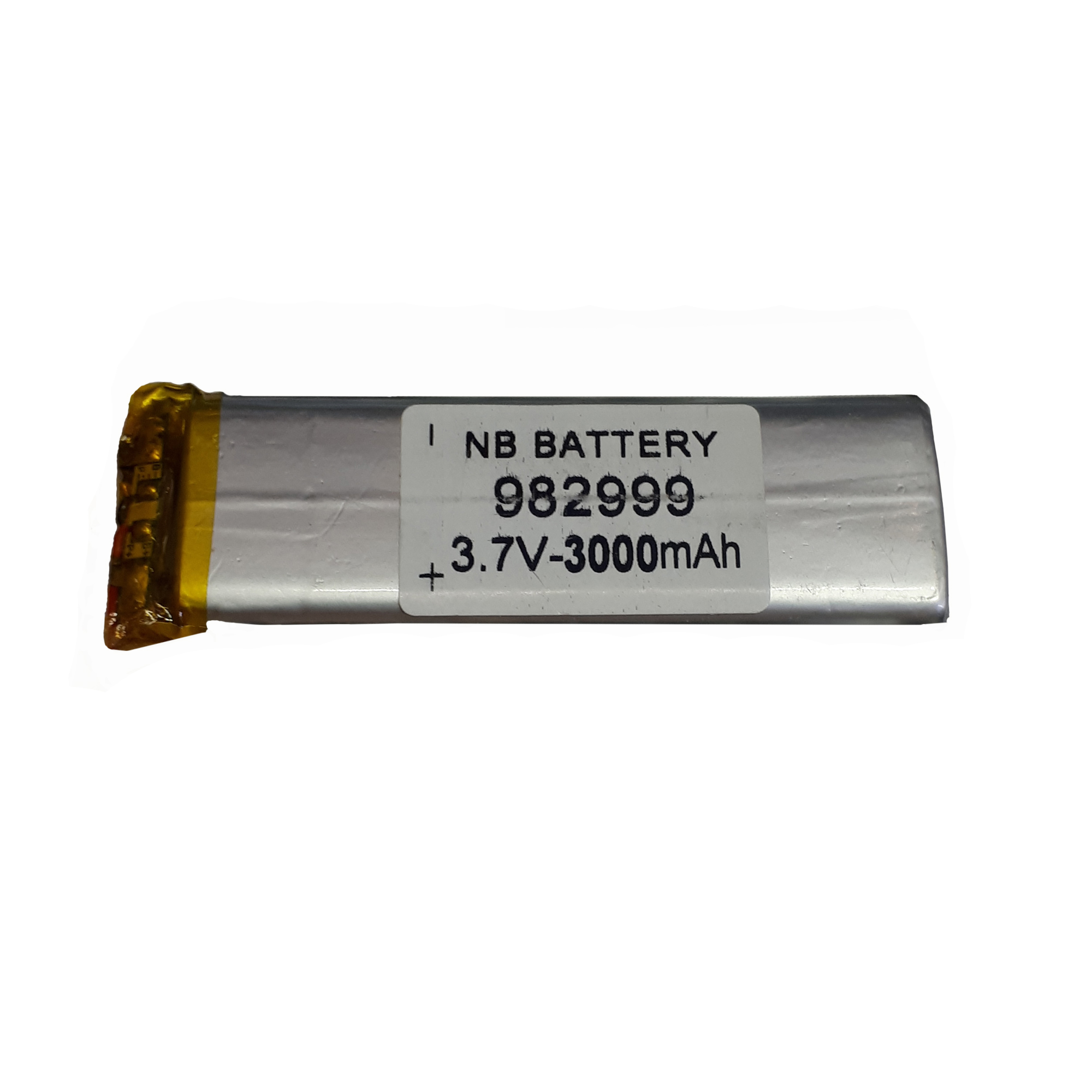 باتری لیتیوم-یون کد 982999 ظرفیت 3000 میلی آمپر ساعت 