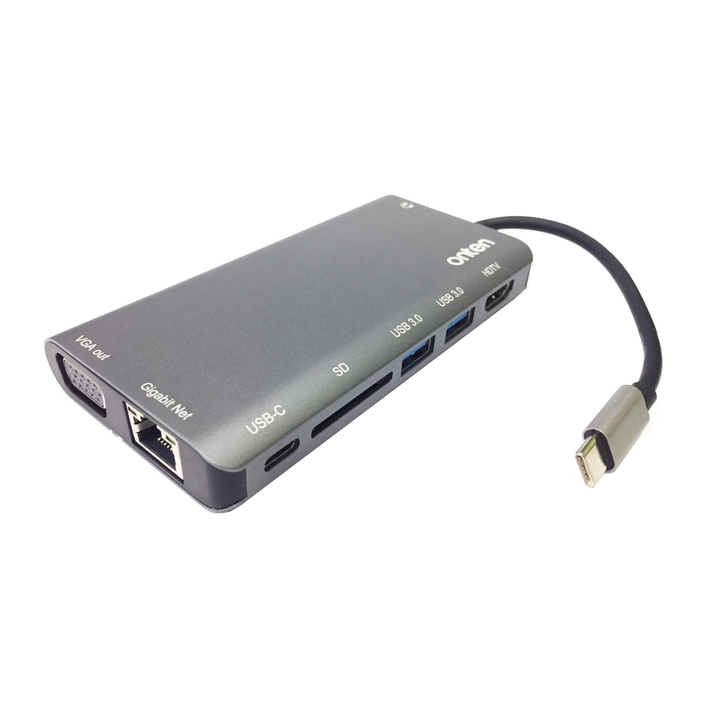 هاب 9 پورت USB-C اونتن مدل OTN-9591B