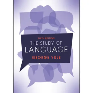 کتاب THE STUDY OF LANGUAGE اثر GEORGE YULE انتشارات CAMBRIDGE