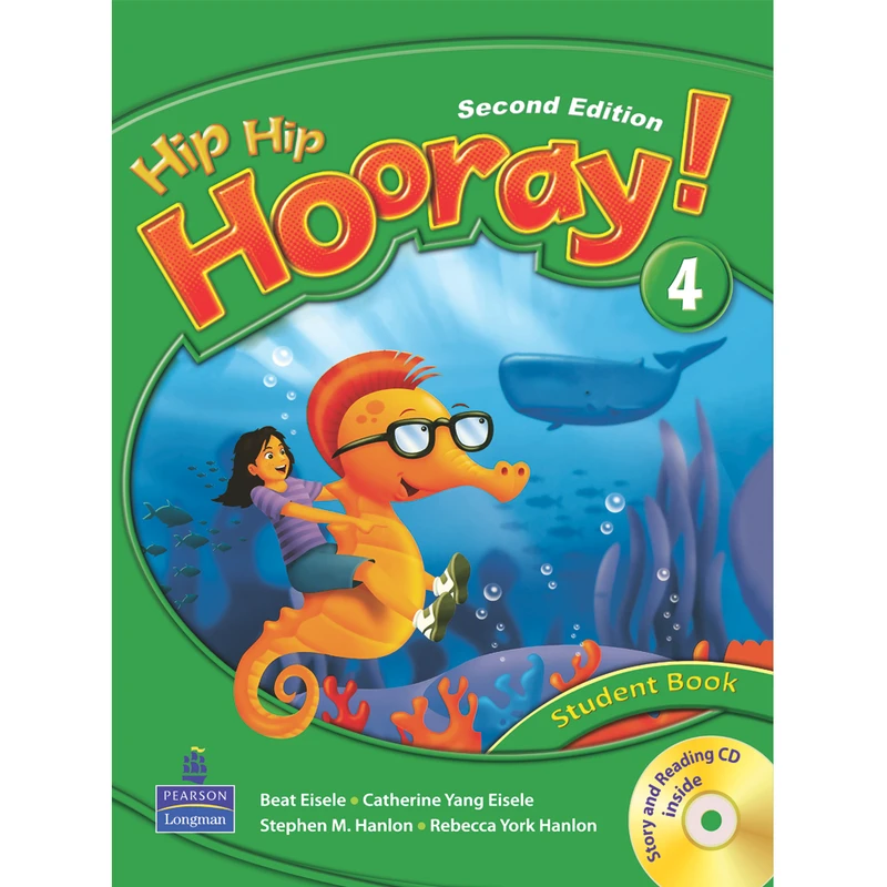 کتاب HIP HIP HOORAY 4 اثر جمعی از نویسندگان انتشارات LONGMAN