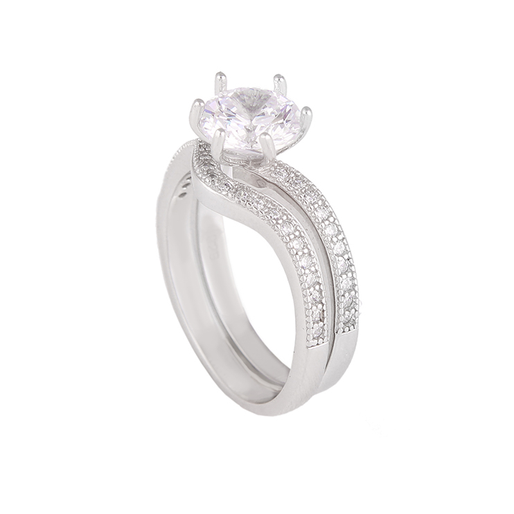 انگشتر نقره زنانه کد R1054