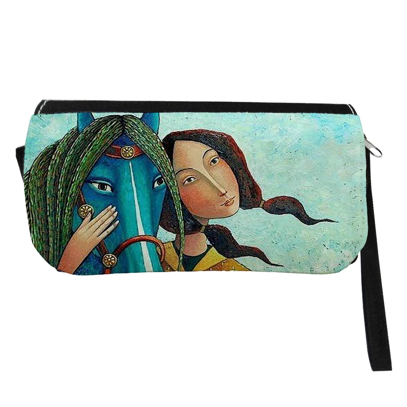  جامدادی طرح پرنسس و اسب کد wj14